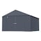 Arrow Storage Products Elite Galvalume Steel Premium Shed Storage Shed, 12 ft x 14 ft, Blue Grey EG1214AN - alternate 3